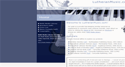 Desktop Screenshot of lutheranmusic.com